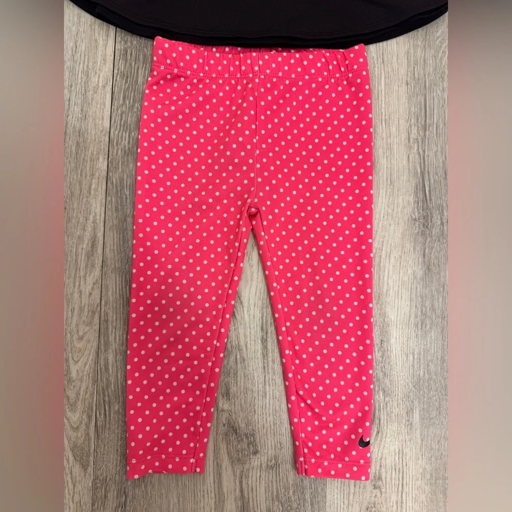 Nike Black and Pink Toddler Outfit